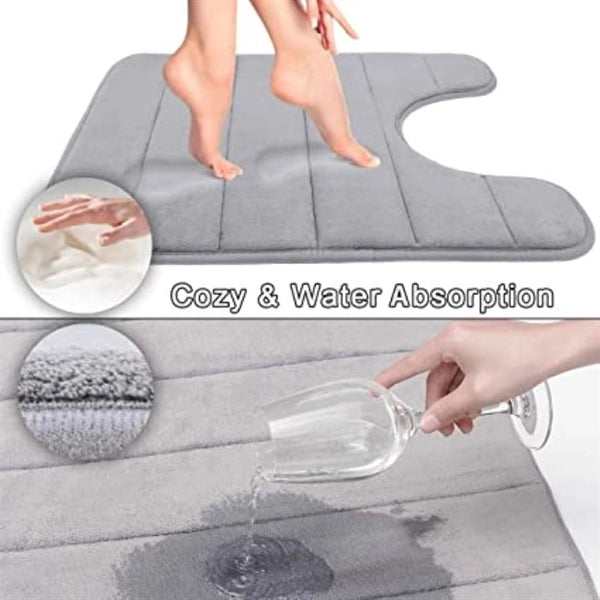 U-Shaped Non Slip Bathroom Floor Cushion