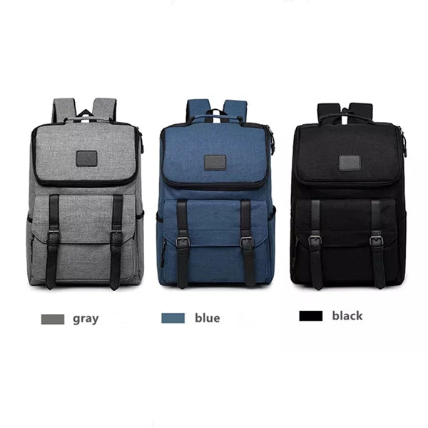 Retro Travel Laptop Backpack