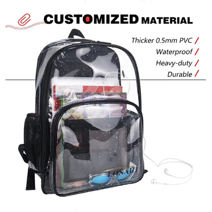 Waterproof Pvc Transparent Backpack