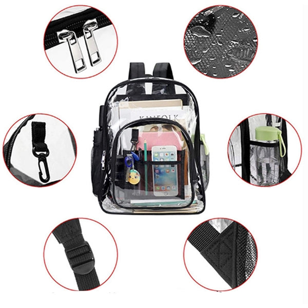 Waterproof Pvc Transparent Backpack