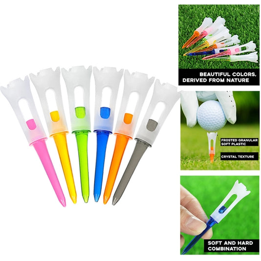 Plastic Golf tees with Soft Rubber Cover 3 1/4 83mm