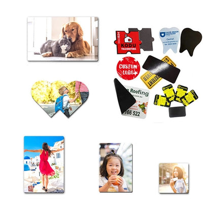 Custom Full Color Die Cut 0.03" Thick Magnet