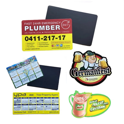 Custom Full Color Die Cut 0.03" Thick Magnet