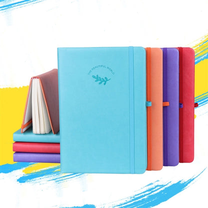Stationery Pu Leather A6 Notepad