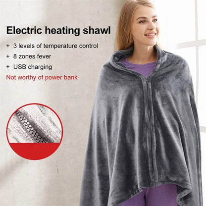 Usb Heated Cape Blanket