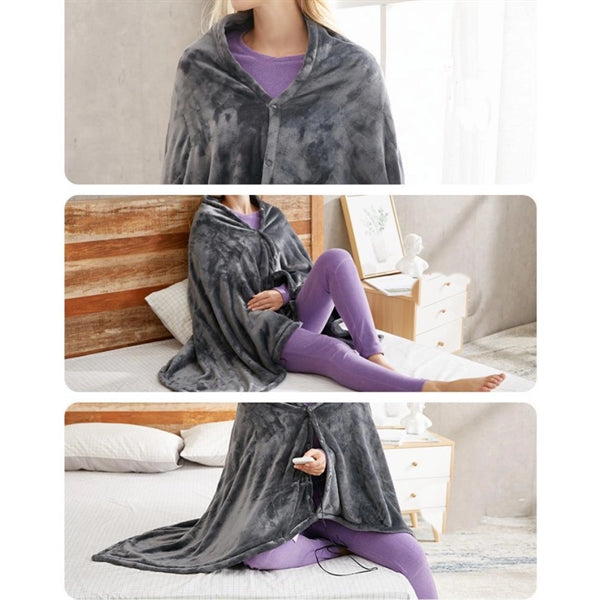 Usb Heated Cape Blanket