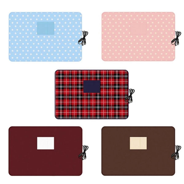Usb Tartan Car Electric Blanket