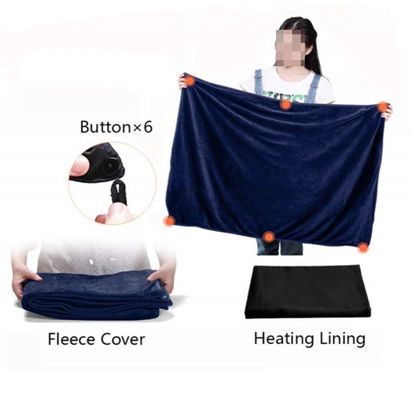Usb Heating Wrap Blanket