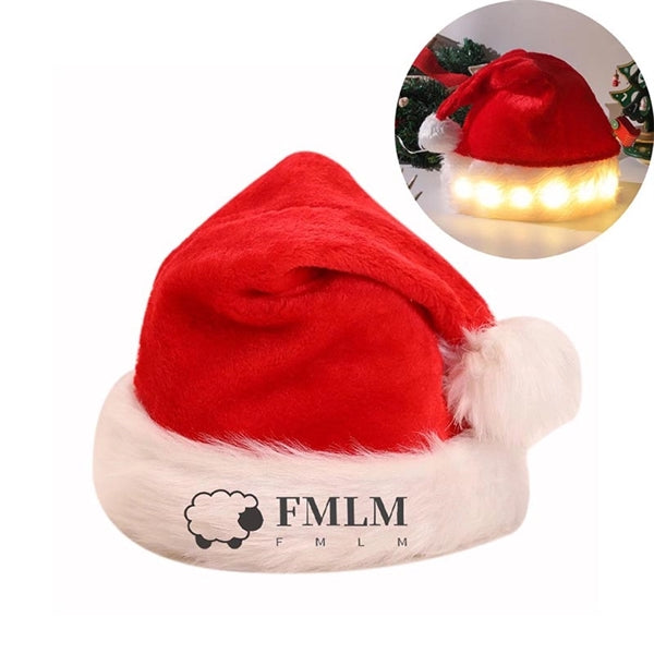 LED Santa Christmas Hat