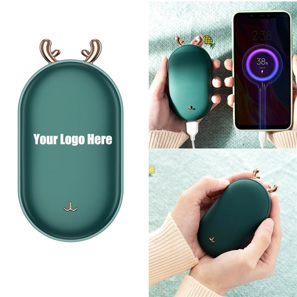 Cute Rechargeable Hand Warmer Power Bank