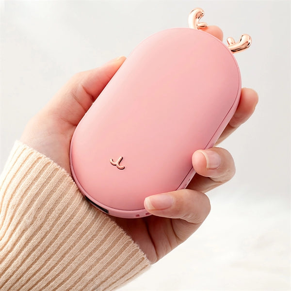 Cute Rechargeable Hand Warmer Power Bank