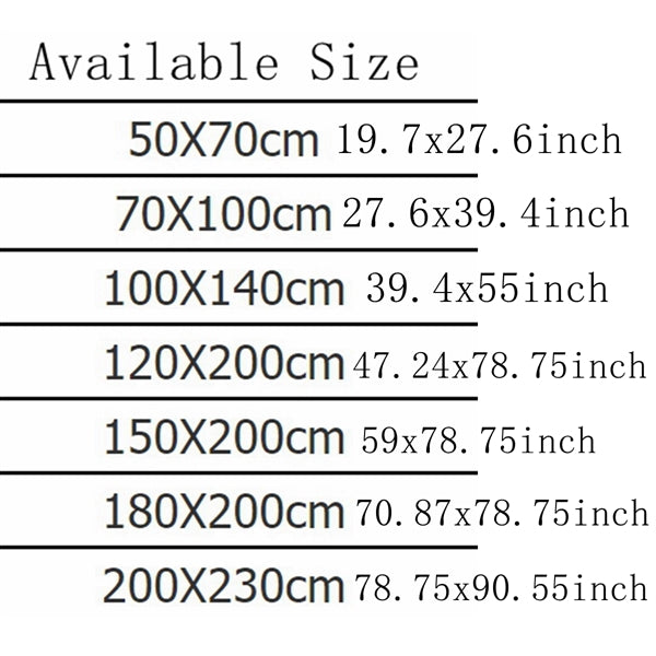 Full color 50x70cm Fleece Throw Blanket