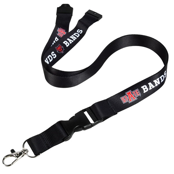 Polyester Full Color Lanyard with Buckle Release