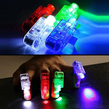 Flash LED Finger Light Ring