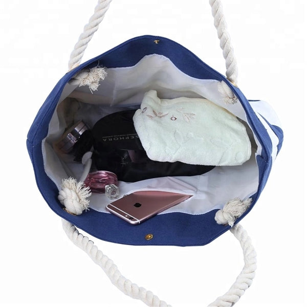 Hemp Rope Tote Canvas Bag