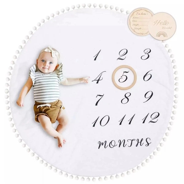 Milestone Baby Blanket