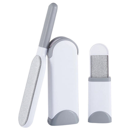Pet Fur Remover with Self-Cleaning Base