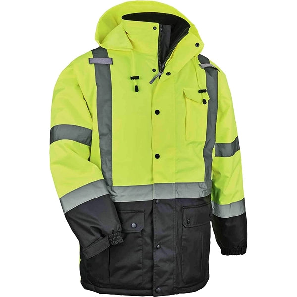 High Visibility Reflective Winter Safety Jacket