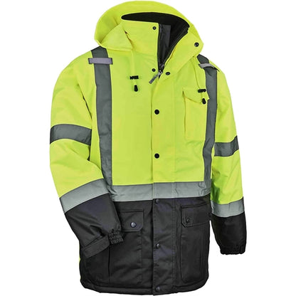 High Visibility Reflective Winter Safety Jacket