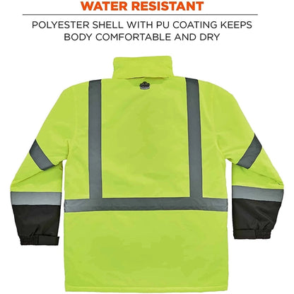 High Visibility Reflective Winter Safety Jacket