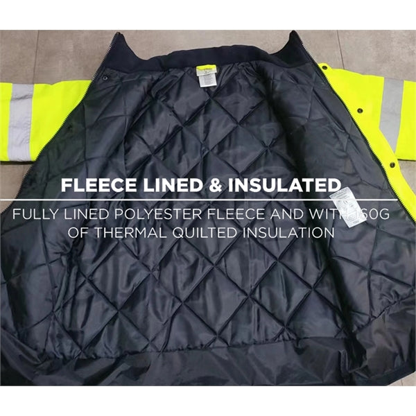 High Visibility Reflective Winter Safety Jacket