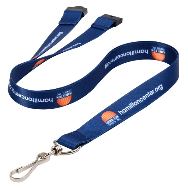 5/8 Dye-Sublimation Lanyard w/ Safety Breakaway