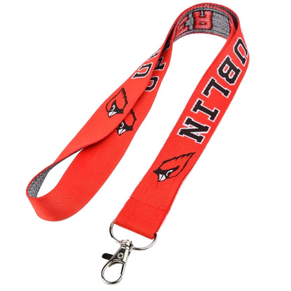 Woven Lanyard w/ Custom Imprint Embroidered