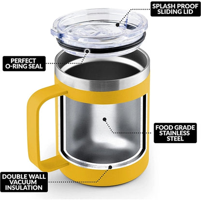 12oz Double Wall Stainless Steel Mug