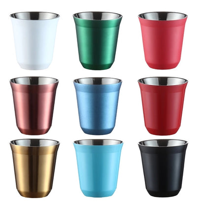 Stainless Steel Espresso Cups  5.4oz