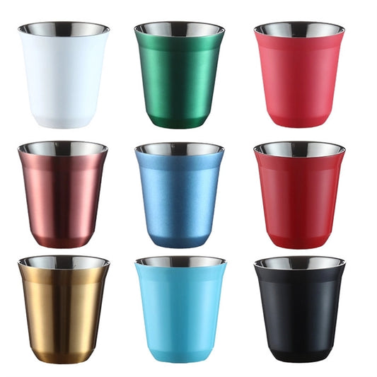 Stainless Steel Espresso Cups  5.4oz