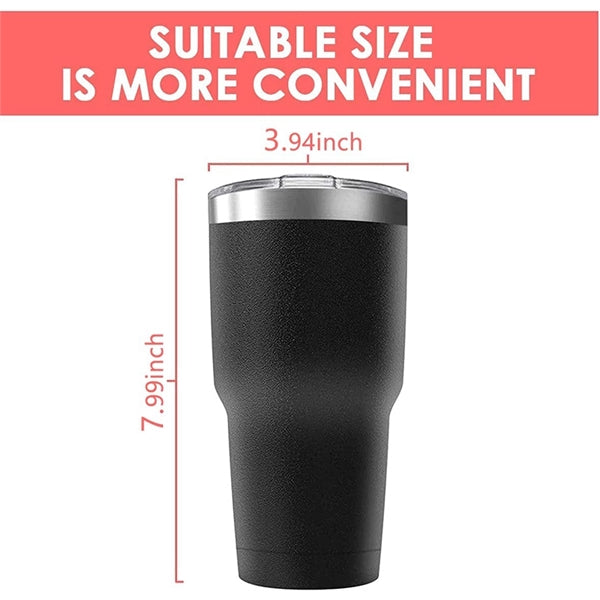 30oz Stainless Steel Travel Mug with Lid