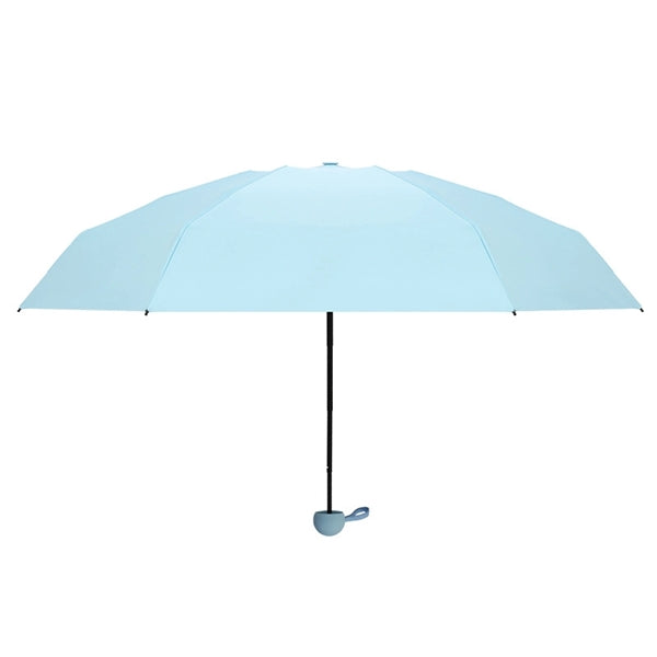 6 Ribs Mini Folded Umbrella With Case