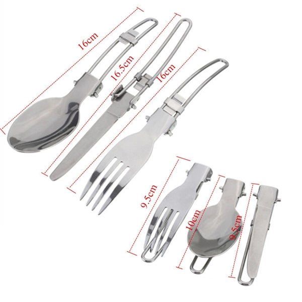 Camping Cooking Set Cookware Mess Kit Kitchen Equipment