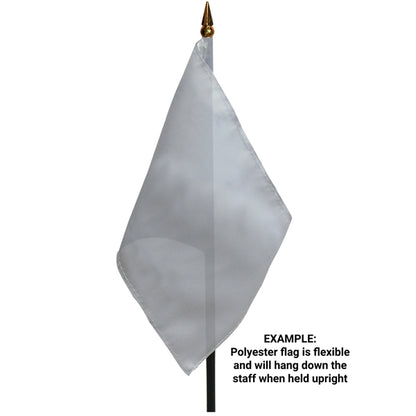 8" x 12" Single Reverse Polyester Stick Flags