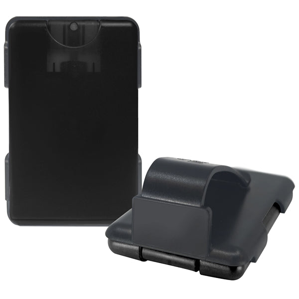 Easy-Reach TM Auto Visor Clip with Credit Card Sanitizer