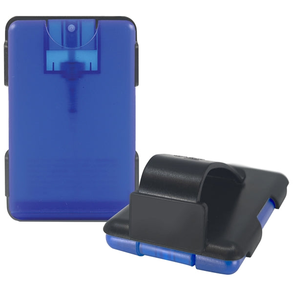 Easy-Reach TM Auto Visor Clip with Credit Card Sanitizer