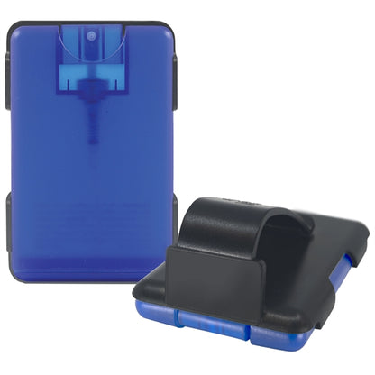 Easy-Reach TM Auto Visor Clip with Credit Card Sanitizer