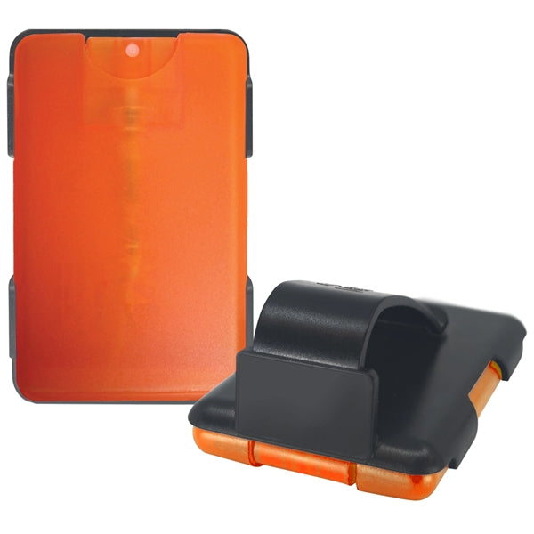 Easy-Reach TM Auto Visor Clip with Credit Card Sanitizer