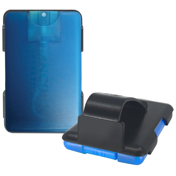 Easy-Reach TM Auto Visor Clip with Credit Card Sanitizer