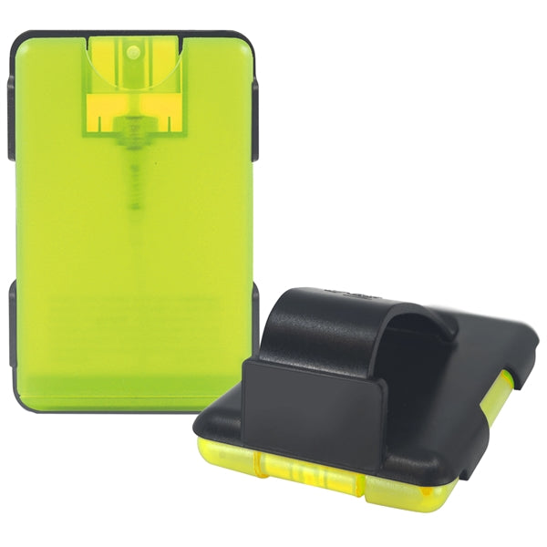 Easy-Reach TM Auto Visor Clip with Credit Card Sanitizer