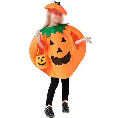 Halloween Pumpkin Costume Suit