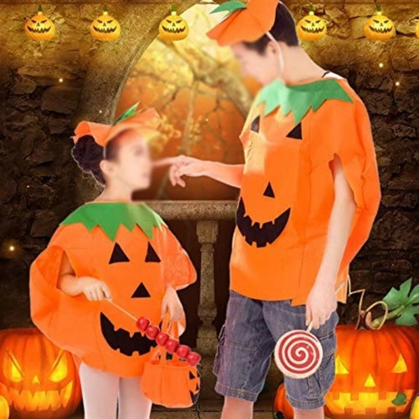 Halloween Pumpkin Costume Suit