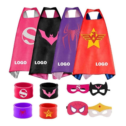Halloween Christmas Kids Cape Set