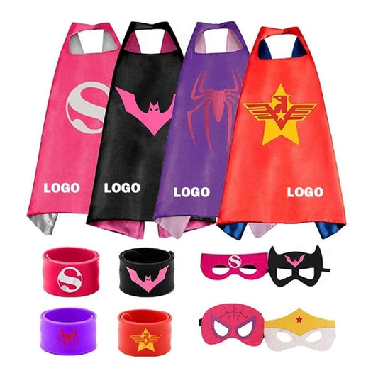 Halloween Christmas Kids Cape Set