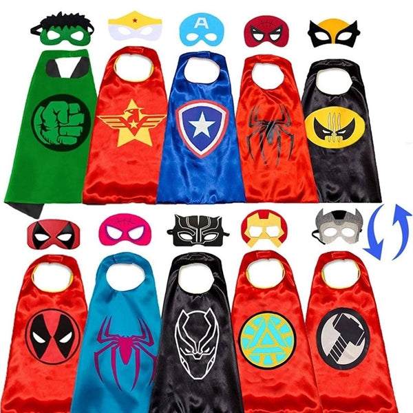 Halloween Christmas Kids Cape Set