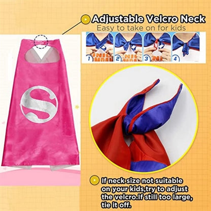 Halloween Christmas Kids Cape Set