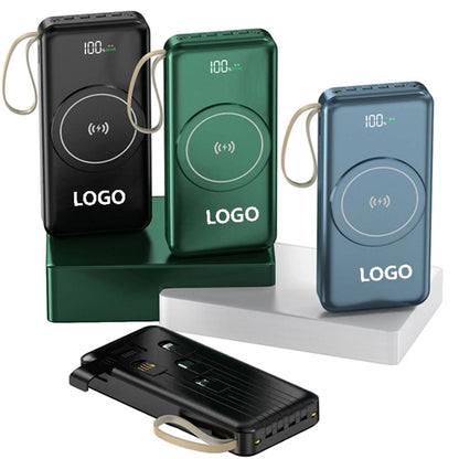 Power Bank With Cable And Magnetic