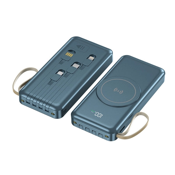 Power Bank With Cable And Magnetic