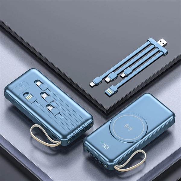 Power Bank With Cable And Magnetic