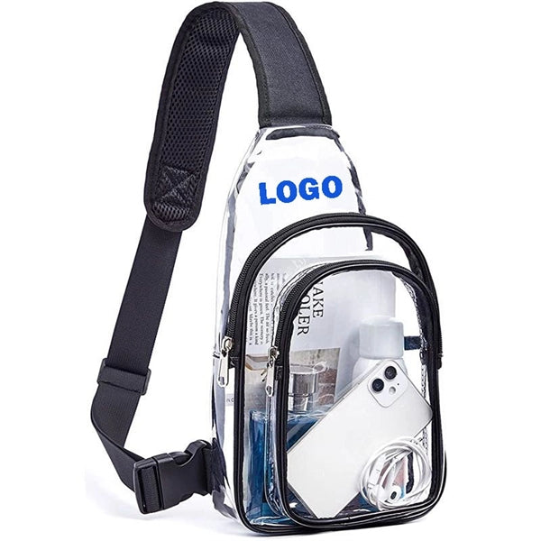 Multipurpose Clear Crossbody Sling Backpack